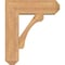 Ekena Millwork Legacy Craftsman Smooth Bracket w/ Offset Brace, Western Red Cedar, 7 1/2"W x 22"D x 26"H BKT0806X22X26LEC04SWR - alternate 3